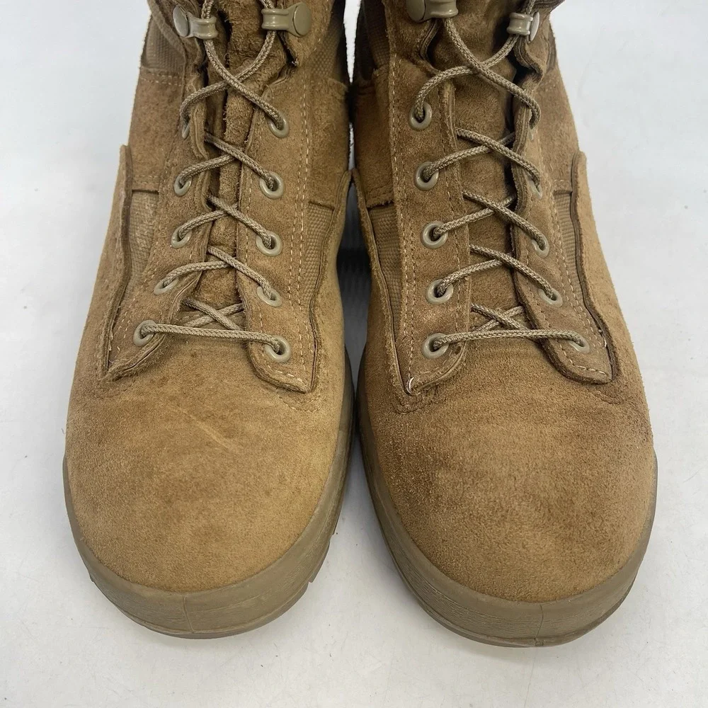 McRae Footwear Military Boots Mens 10.5 R ARMY Combat Hot Weather Coyote Brown